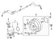 Ford Brake Booster Diagram - FR3Z-2005-J