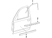 Mercury Grand Marquis Door Moldings Diagram - 6W7Z-5420550-AA