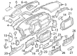 2023 Ford F-250 Super Duty Steering Column Cover Diagram - PC3Z-26017A26-A