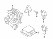 Ford F-350 Super Duty Air Bag Control Module Diagram - HC3Z-14B321-B