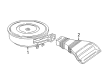 Ford E-350 Econoline Club Wagon Air Filter Box Diagram - 3C2Z-9600-A