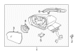 Lincoln Car Mirror Diagram - FA1Z-17683-CCPTM
