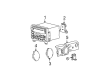 2005 Mercury Mountaineer Car Speakers Diagram - 7L2Z-18C804-A