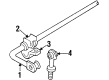 Mercury Mystique Sway Bar Bushing Diagram - F5RZ-5493-D