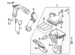 Ford Oil Filter Diagram - BE8Z-6731-AD