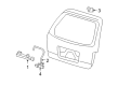 2004 Mercury Monterey Door Latch Assembly Diagram - 3F2Z-1743170-CA