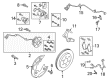 Lincoln ABS Control Module Diagram - ML1Z-2C215-A