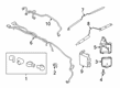 Lincoln Parking Assist Distance Sensor Diagram - JR3Z-14C689-D