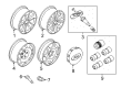 2013 Ford Edge Spare Wheel Diagram - BT4Z-1007-C
