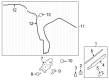 Ford EcoSport Windshield Wiper Diagram - GN1Z-17528-FA