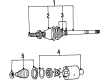 Ford Windstar Axle Shaft Diagram - XF2Z-3B437-AB