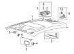 Ford Fiesta Dome Light Diagram - E6RY-13776-A