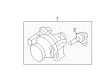 2012 Lincoln MKZ Fog Light Diagram - 7H6Z-15200-AA