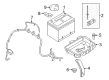 Ford Battery Terminal Diagram - 7T4Z-14450-A