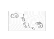 2005 Ford Ranger Fog Light Diagram - 4L5Z-15200-BB