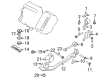 Mercury Engine Mount Diagram - 5M6Z-6031-AA