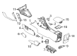 2015 Ford Focus Center Console Base Diagram - F1EZ-58043B63-AE
