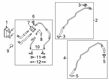 Ford Oil Cooler Hose Diagram - DG9Z-7A031-B
