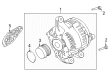 Lincoln Alternator Diagram - G2GZ-10346-D