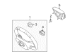 Ford Fiesta Cruise Control Switch Diagram - AV1Z-9C888-A