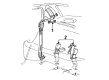 1996 Mercury Grand Marquis Seat Belt Diagram - F6AZ-54611B69-E