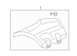 Ford Engine Cover Diagram - DK4Z-6A949-A