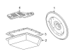 Ford Mustang Flywheel Diagram - 4R3Z-6375-BA