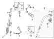 Ford Seat Belt Diagram - FL3Z-16611B68-AD