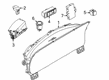 Lincoln Instrument Cluster Diagram - LC5Z-10849-AA