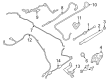 Lincoln Windshield Washer Nozzle Diagram - LC5Z-17603-B