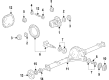 2022 Ford F-150 Differential Diagram - ML3Z-4205-B