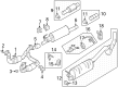 2023 Ford F-250 Super Duty Exhaust Hanger Diagram - PC3Z-5E269-P