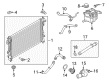 Lincoln MKT Cooling Hose Diagram - DG1Z-8A505-B