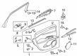 2022 Lincoln Nautilus Weather Strip Diagram - FA1Z-5825861-B