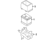 Mercury Battery Tray Diagram - XF5Z-10732-AA