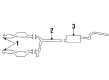 Lincoln Town Car Exhaust Pipe Diagram - F4VY5246B