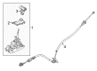 Ford Taurus Shift Knob Diagram - AG1Z-7213-CB