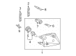 2008 Ford Ranger Headlight Diagram - 6L5Z-13008-BA