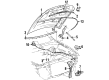 Lincoln Hood Diagram - XL7Z-16612-AA