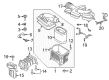 Ford F-350 Super Duty Air Intake Coupling Diagram - HC3Z-9B659-B