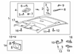Ford Ranger Dome Light Diagram - H1BZ-13776-B