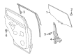 Ford Window Run Diagram - CJ5Z-7825767-A