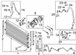 2022 Ford Mustang A/C Condenser Diagram - KR3Z-19712-B