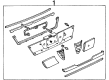 Ford Crown Victoria Bumper Reflector Diagram - YW7Z-13A565-BBB