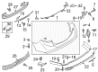 Mercury Parking Assist Distance Sensor Diagram - DA5Z-15K859-AAPTM