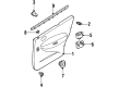 Mercury Tracer Weather Strip Diagram - F7CZ-5425861-AA