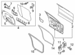 2020 Ford SSV Plug-In Hybrid Door Seal Diagram - DS7Z-5420531-C