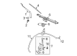 2012 Ford Mustang Windshield Washer Nozzle Diagram - AR3Z-17603-A