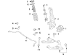 Ford Sway Bar Bracket Diagram - MB3Z-5486-B