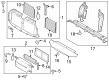 Ford Air Deflector Diagram - HL3Z-8327-A